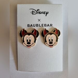 Disney X Baublebar MM Earrings NWT